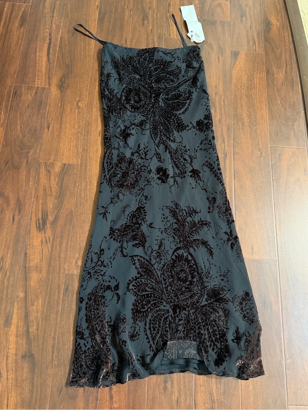 Beautiful Cachet Brown Floral skirt NWT
